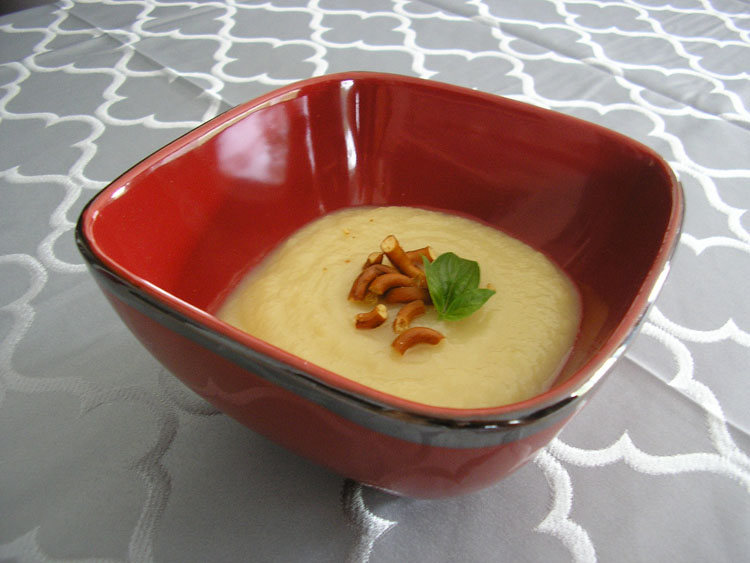 Potage panais et poire